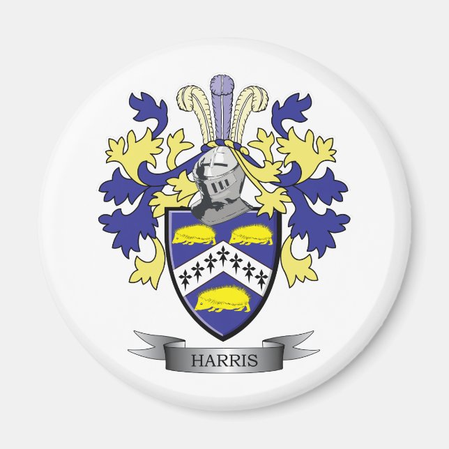 Harris Coat of Arms Magnet (Front)