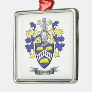 Harris Coat of Arms Metal Tree Decoration