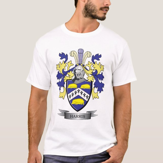 Harris Coat of Arms T-Shirt (Front)