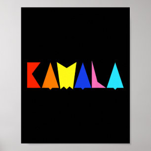 Harris Coloured Tipoteca Lettering Poster