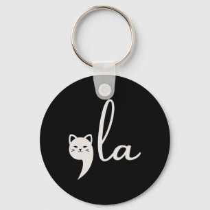 Harris Comma-la Cat Ladies For Harris Key Ring