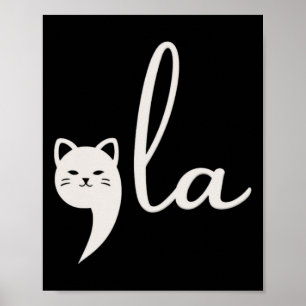 Harris Comma-la Cat Ladies For Harris Poster