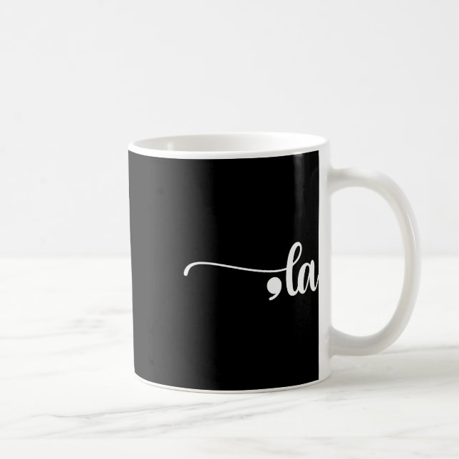 Harris Comma La Punctuation La  Coffee Mug (Right)