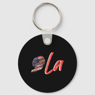 Harris Female President Vintage Design Key Ring