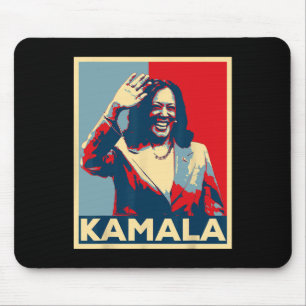 Harris For President 2024 Democrat Poster Harris 2 Mouse Pad