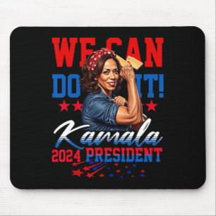 Harris For President 2024 We Can Do It!  Mouse Pad