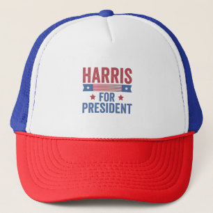 Harris For President Election Democrats American  Trucker Hat