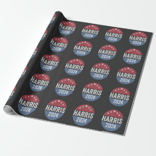Harris For President Election Democrats American Wrapping Paper