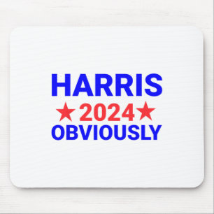 Harris For President Obviously 1 Mouse Pad