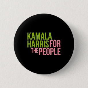 Harris For The People - Aka 2020 Vice President 6 Cm Round Badge