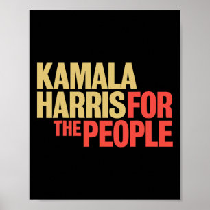 Harris For The People President 2024 Poster