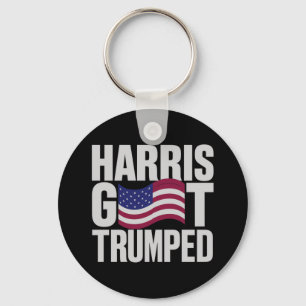 Harris Got Trumped The Ultimate Political Humour  Key Ring