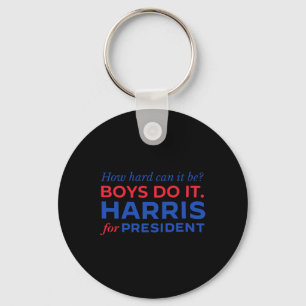 Harris How Hard Can It Be Boys Do It Key Ring