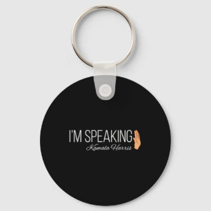 Harris I'm Speaking 2020 Vp Debate Quote Key Ring