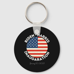 Harris Inauguration January 20th 2021 Retro Democr Key Ring