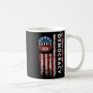 Harris- Kamala 2024 Us Flag Democratic President Coffee Mug