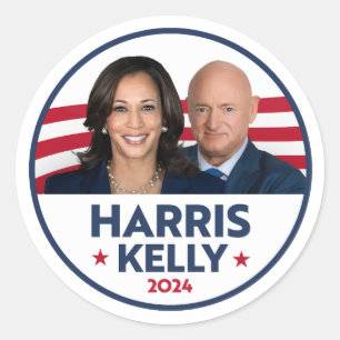 HARRIS KELLY 2024 CLASSIC ROUND STICKER