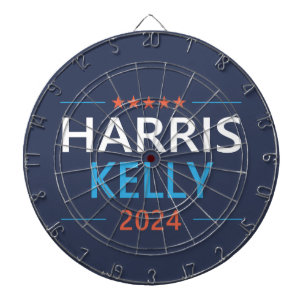 Harris Kelly 2024 Kamala Harris Democrat Dartboard