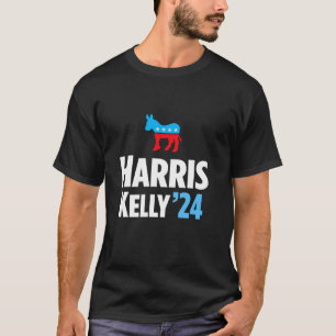 Harris Kelly 2024 President American Flag Campaign T-Shirt