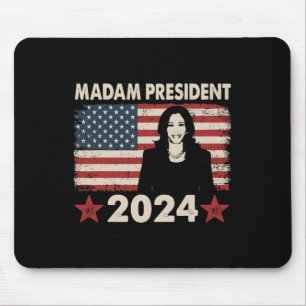 Harris Let's Finish The Job Womens Power Kamala  Mouse Pad