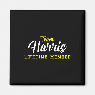 Harris Lifetime Member Surname Birthday Wedding Na Magnet