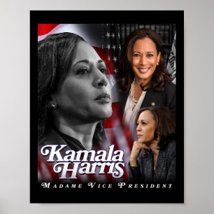 Harris Madame Vice President For Men And Women  Poster