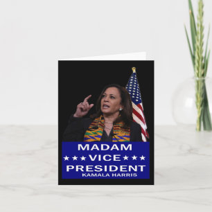 Harris Mvp Madam Vice President Biden Harris 2020 Card