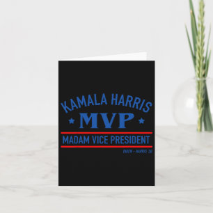 Harris Mvp Madam Vice President Biden Harris 2020 Card