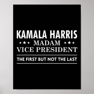 Harris Mvp Shirt - Madam Vice President  Poster