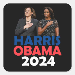 Harris Obama 2026 Square Sticker