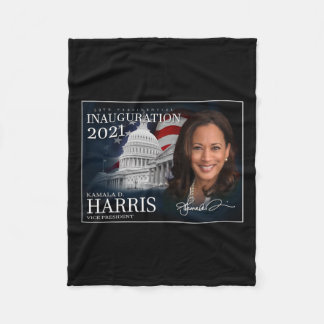 Harris Presidential Inauguration 2021 Celebration  Fleece Blanket