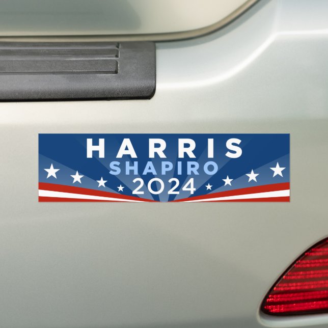 Harris Shapiro 2024 Bumper Sticker (On Car)
