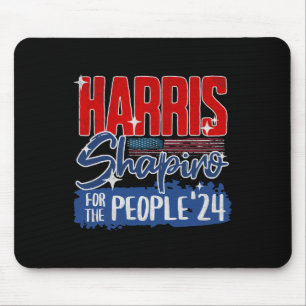 Harris-shapiro 2024 For The People Patriotic Us Fl Mouse Pad