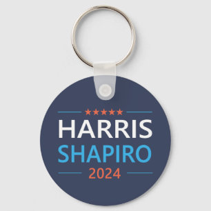 Harris Shapiro 2024 Kamala Harris Democrat Key Ring