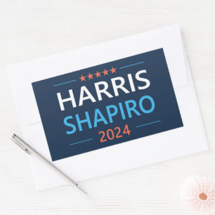Harris Shapiro 2024 Rectangular Sticker