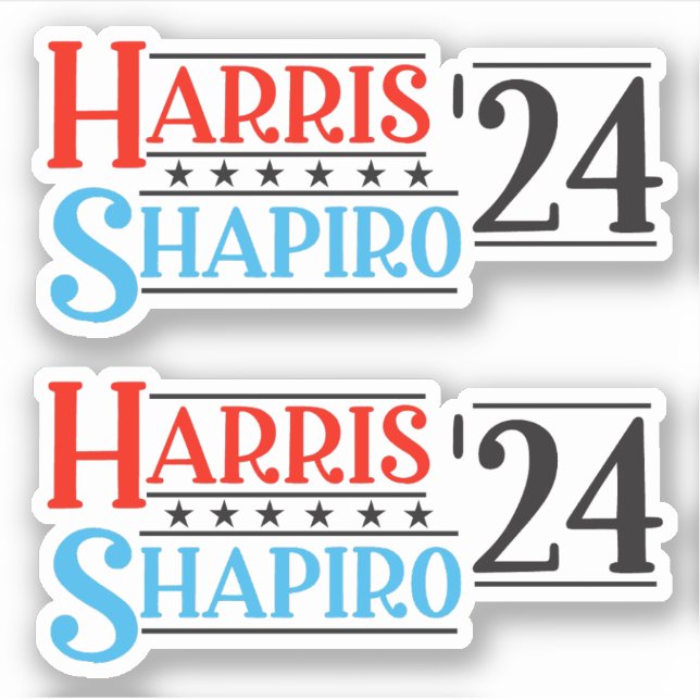 Harris Shapiro 2024 Retro Campaign (Front)