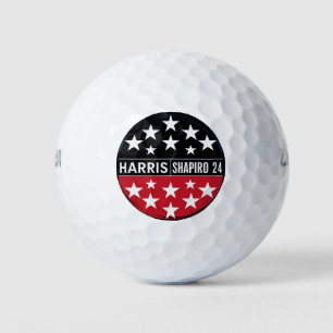 Harris-Shapiro 2024 Vintage President Kamala Golf Balls