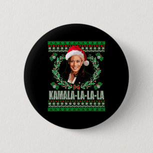 Harris Shirt Kamala La La La Women&#';s Ugly Chris 6 Cm Round Badge