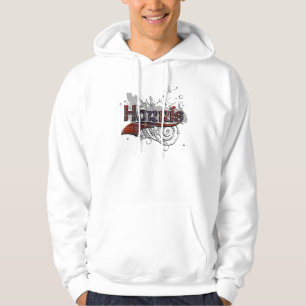 Harris Tartan Grunge Hoodie