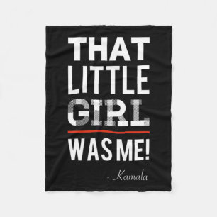 Harris That Little Girl Was Me  Fleece Blanket