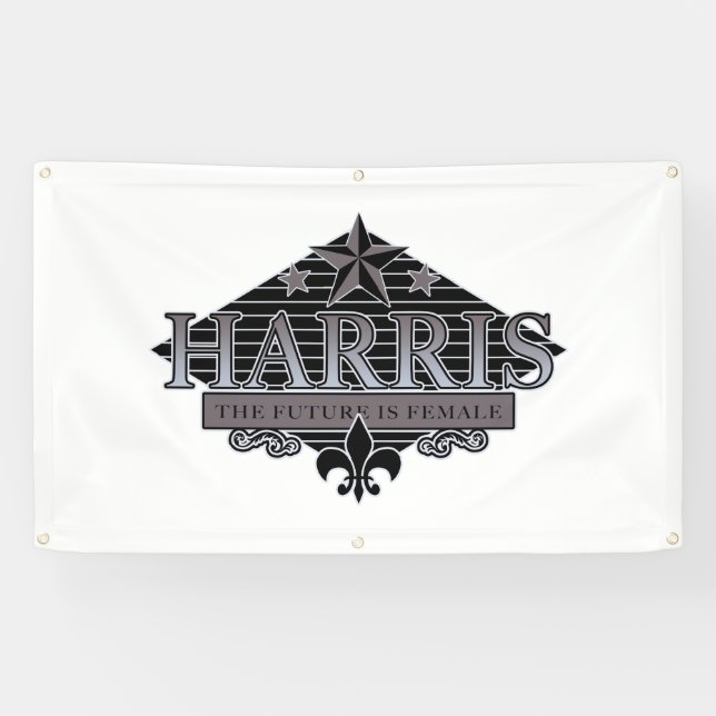 Harris The Future is Female Banner (Horizontal)
