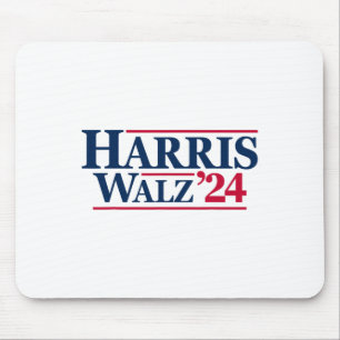 Harris Tim Walz 2024 24 For President Brat Usa Tee Mouse Pad