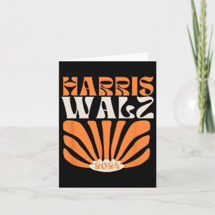 Harris Tim Walz 2024 Election 2024 Harris Waltz  Card