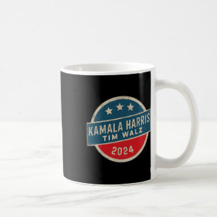 Harris Tim Walz 2024 For President Election Campai Coffee Mug
