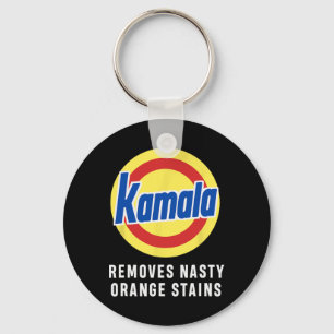 Harris Tim Walz Removes Nasty Orange Stains Funny  Key Ring