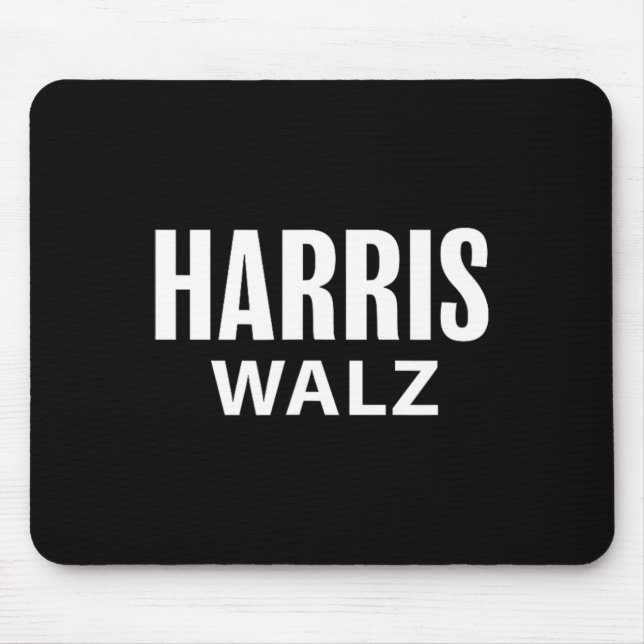 Harris Tim Walz Waltz Apparel  Mouse Pad (Front)