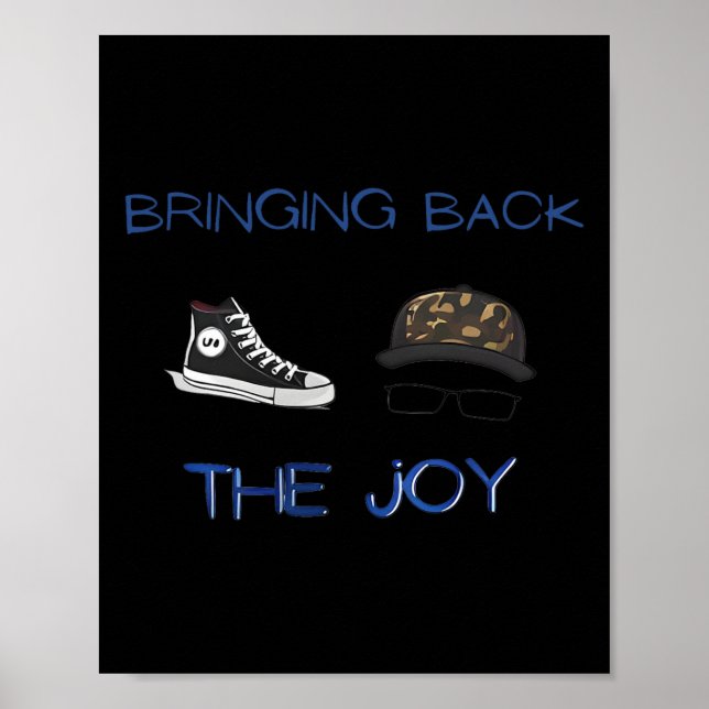 Harris Tim Walz Waltz Bringing Back The Joy  Poster (Front)