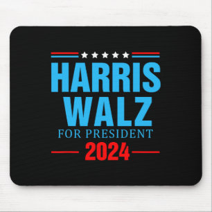 Harris Tim WAlzheimer For President 2024  Mouse Pad