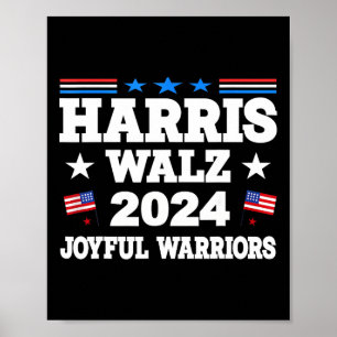 Harris Tim WAlzheimer Waltz 2024 Joyful Warriors 1 Poster