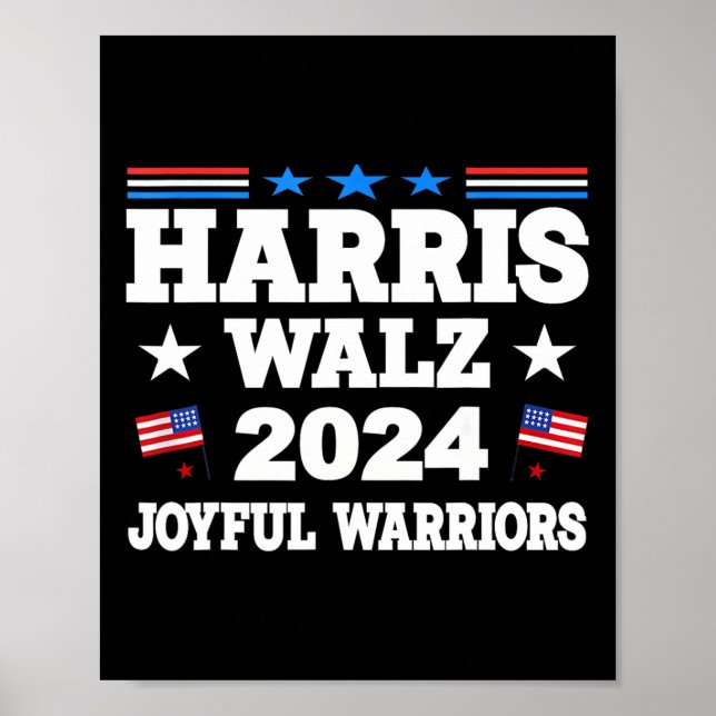 Harris Tim WAlzheimer Waltz 2024 Joyful Warriors 1 Poster (Front)
